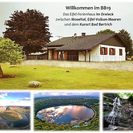 Bb19 Eifel-Ferienhaus Am Moseltal Mit Saunahaus Beuren (Cochem-Zell) Exterior foto