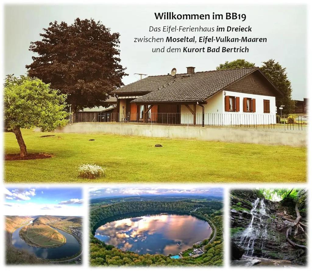 Bb19 Eifel-Ferienhaus Am Moseltal Mit Saunahaus Beuren (Cochem-Zell) Exterior foto